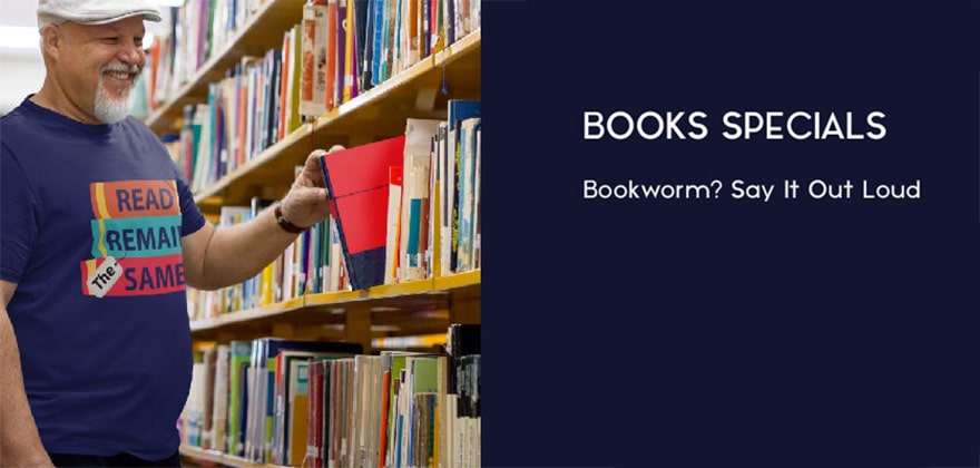 book lover t shirts available online in india featured image swag swami article